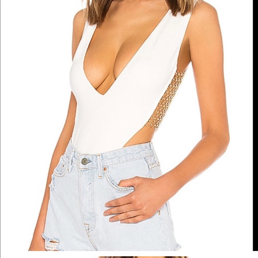 H:Ours Dayton Bodysuit in Ivory